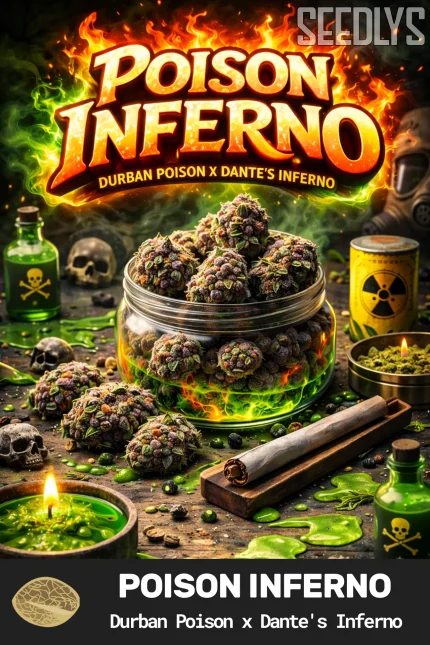 Poison Inferno Feminized Seeds - Durban Poison x Dante's Inferno
