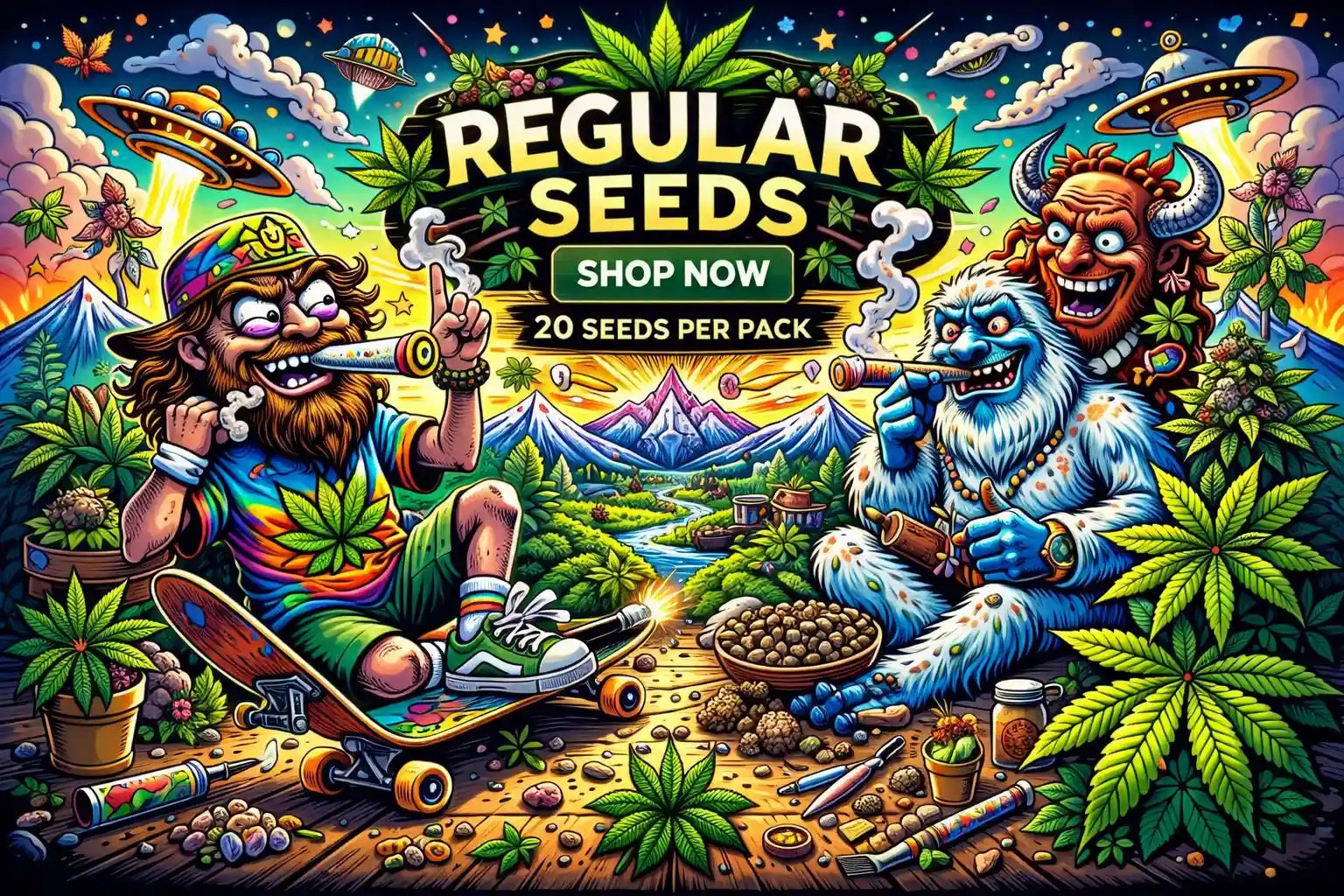 Regular Cannabis Seeds - Seedlys Premium Seeds