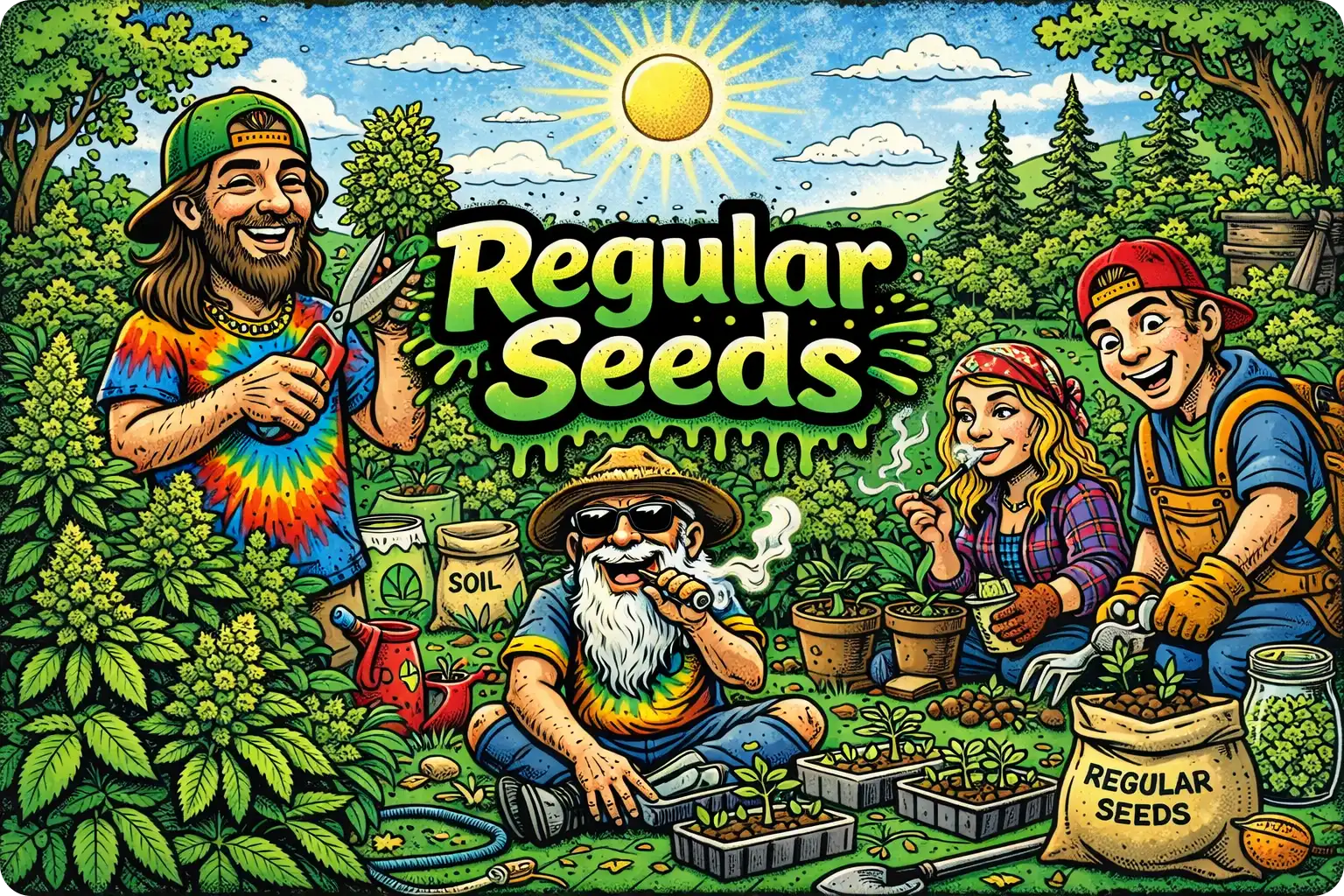 Regular Seeds - Seedlys Cannabis Seed Bank USA