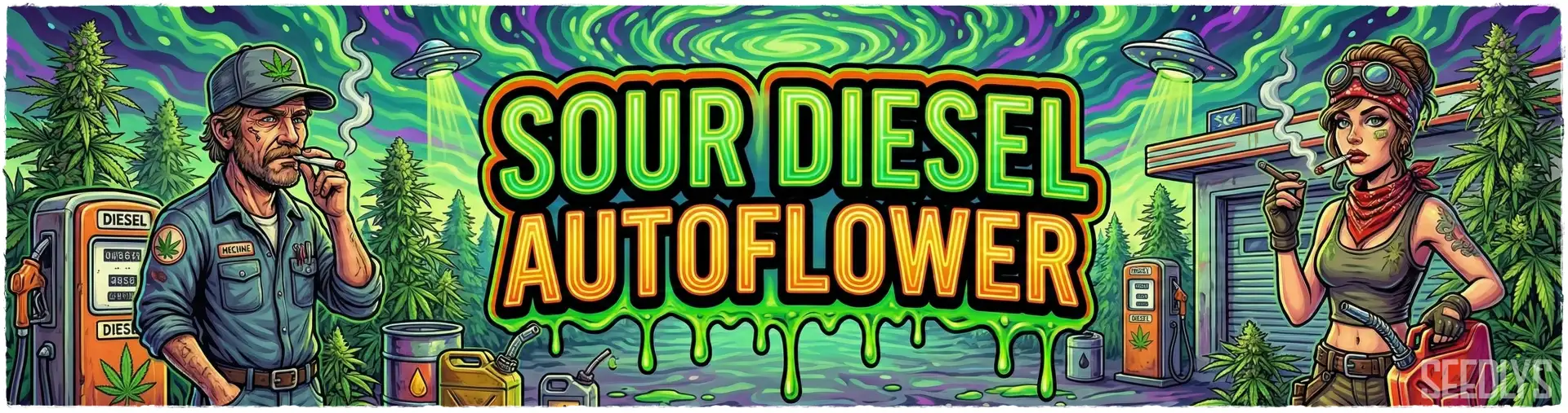 Sour Diesel Autoflower Seeds - Seedlys