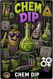 Chem Dip Cannabis Seeds - Dip N Stix x 3D Chem - Seedlys USA