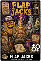 Flap Jacks Cannabis Seeds - Pancake Biscotti x 3D Chem - Seedlys USA
