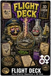 Flight Deck Cannabis Seeds - Zero Gravity Shauncron x 3D Chem - Seedlys USA