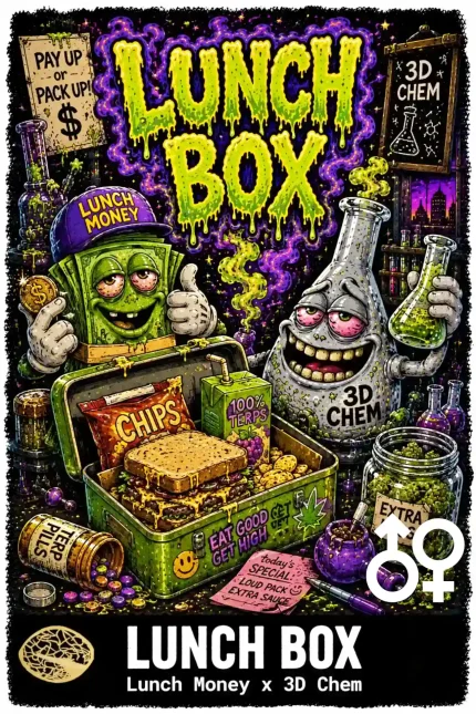 Lunch Box Cannabis Seeds - Lunch Money x 3D Chem - Seedlys