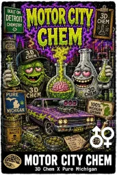 Motor City Chem Cannabis Seeds - 3D Chem x 3D Chem - Seedlys