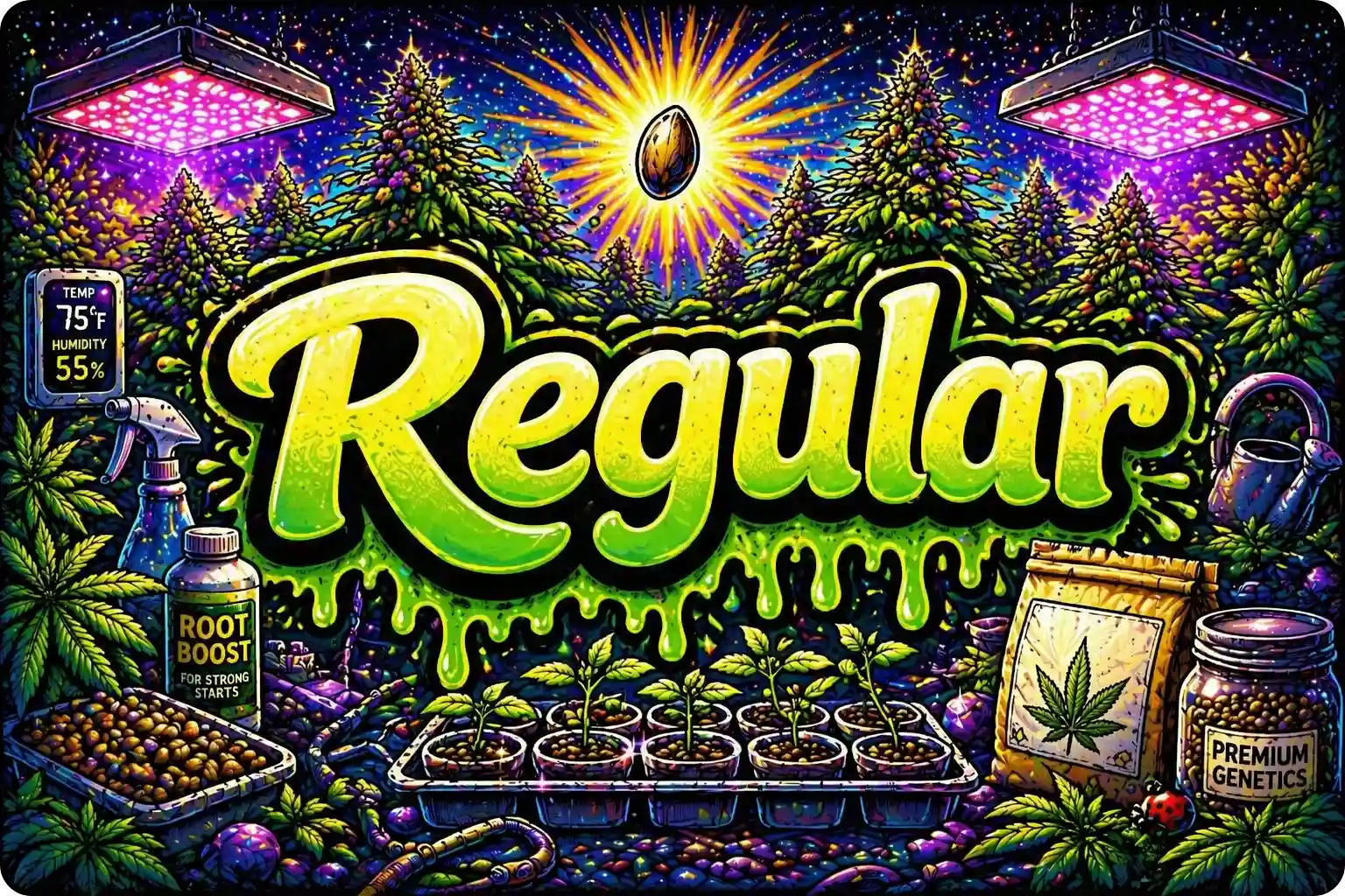 Regular Cannabis Seeds - Seedlys Seed Bank USA