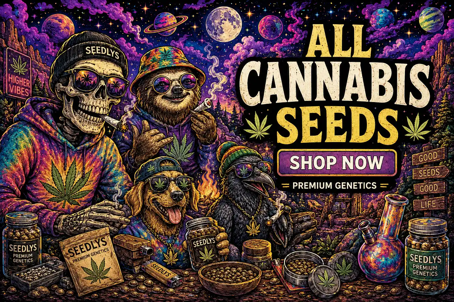 All Cannabis Seeds - Seedlys Seed Bank USA
