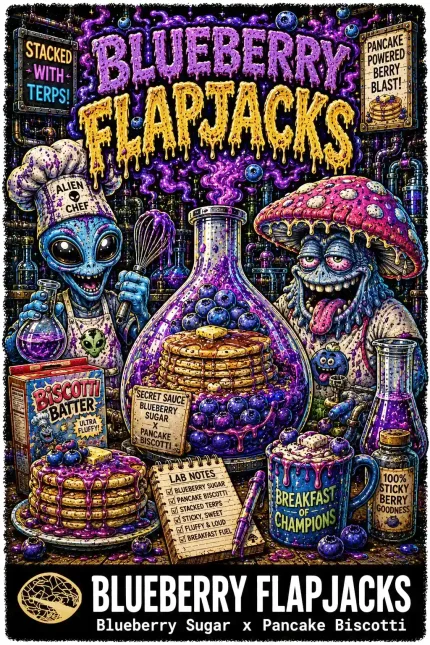 Blueberry Flapjacks Feminized Seeds - Seedlys USA