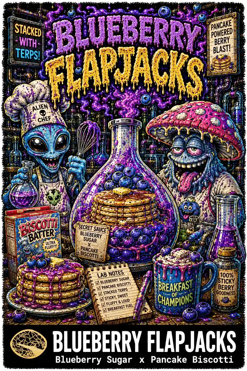 Blueberry Flapjacks Feminized Seeds - Seedlys USA Blueberry Flapjacks Feminized Seeds - Seedlys USA