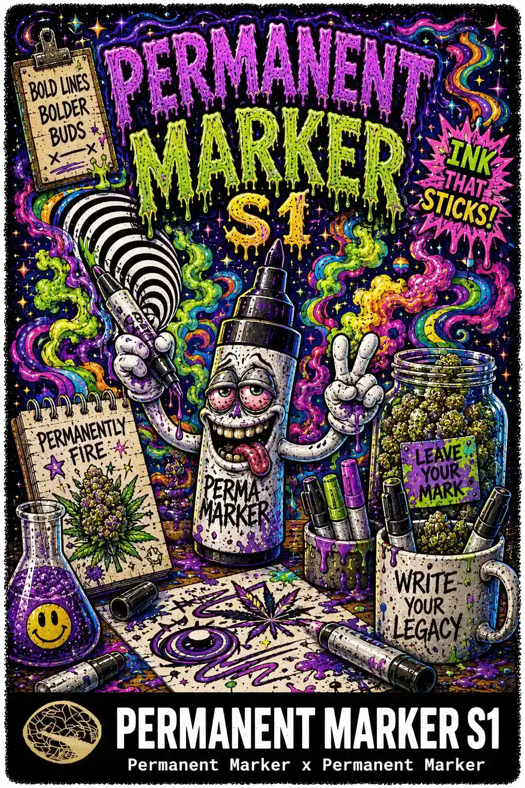 Permanent Marker S1 Feminized Seeds - Seedlys